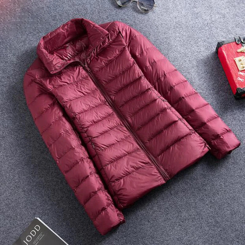SEDUTMO Winter Ultra Light Down Jacket Womens Short Jacket Warm Thin Spring Black Inflatable Jacket ED419 240913