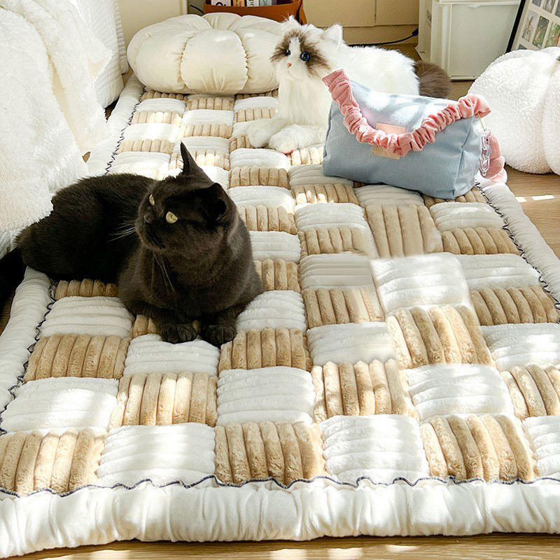 Warm Pet Cat Scratchable Blanket Non-Slip Dog Bed Cover Car Incontinence Mattress Protectors Washable Cushion Sofa Cover Perros