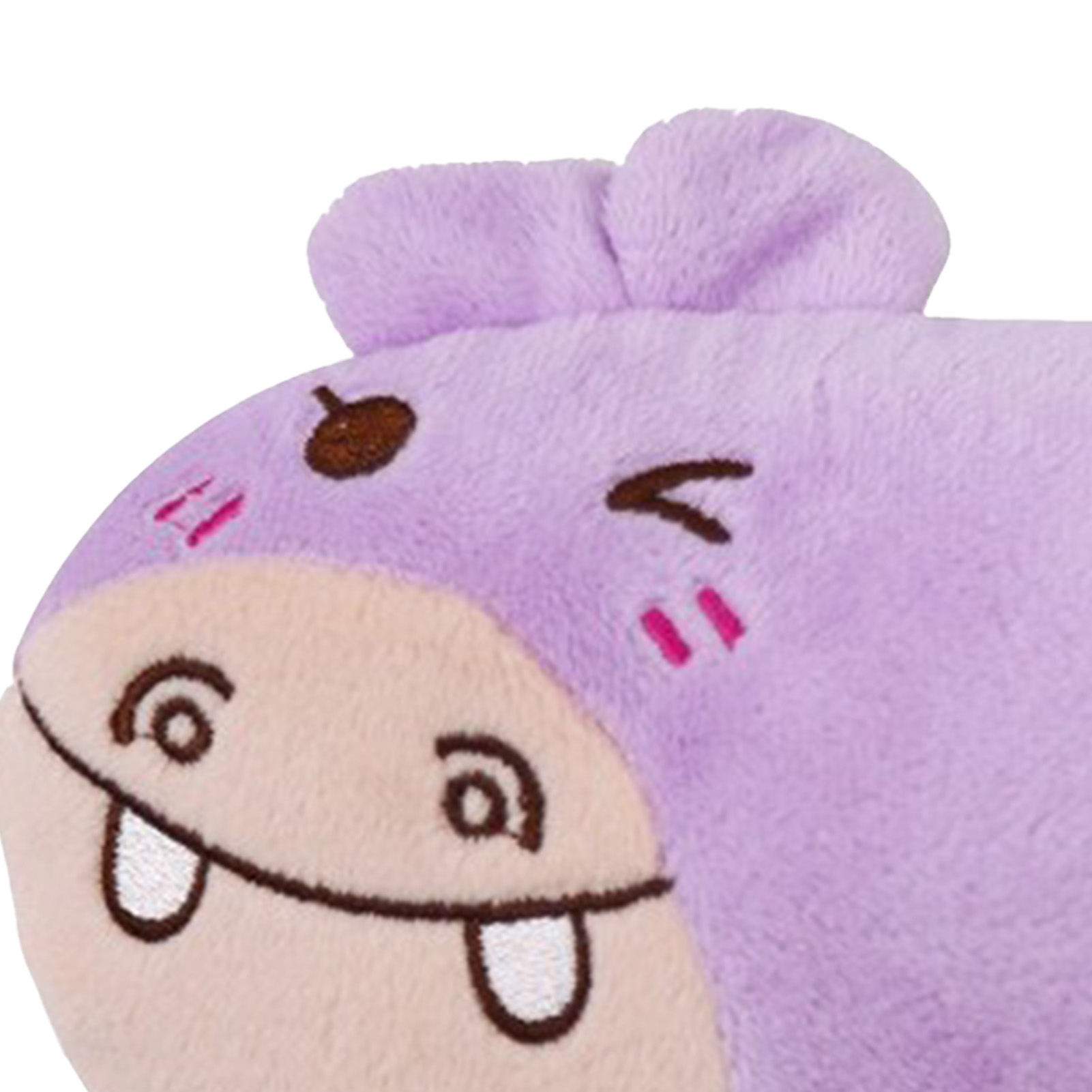 Hippo Plush Dog Toys Cute Cartoon Teeth Grinding Relieve Boredom Stuffed Plush Dog Toys For Indoor