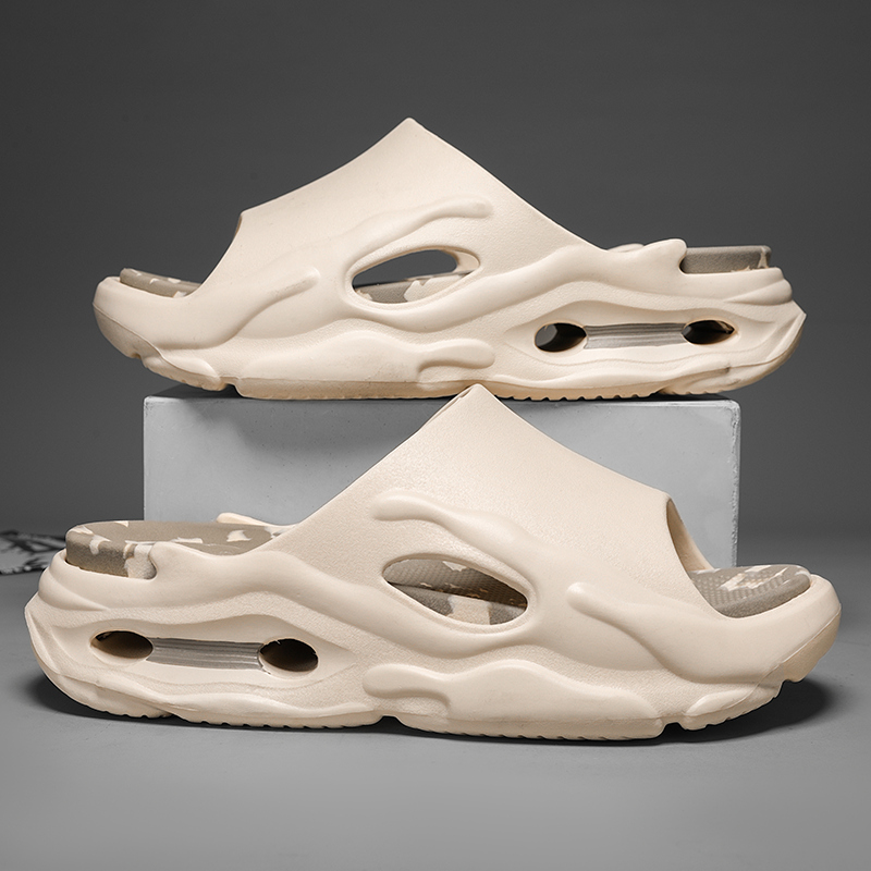 Fashion Men's Slippers Indoor Outdoor Sandals Beach Comfortable Soft Slides Men Casual Shoes Flip-flops Home Slippers Sandals