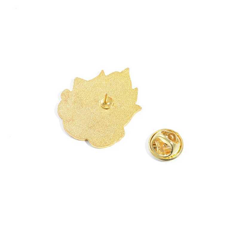 Japanese Anime Brooches Fire Elf Badge for Bag Calcifer Enamel Pin Custom Lapel Pin Buckle Howl Jewelry Gift for FriendsX240914