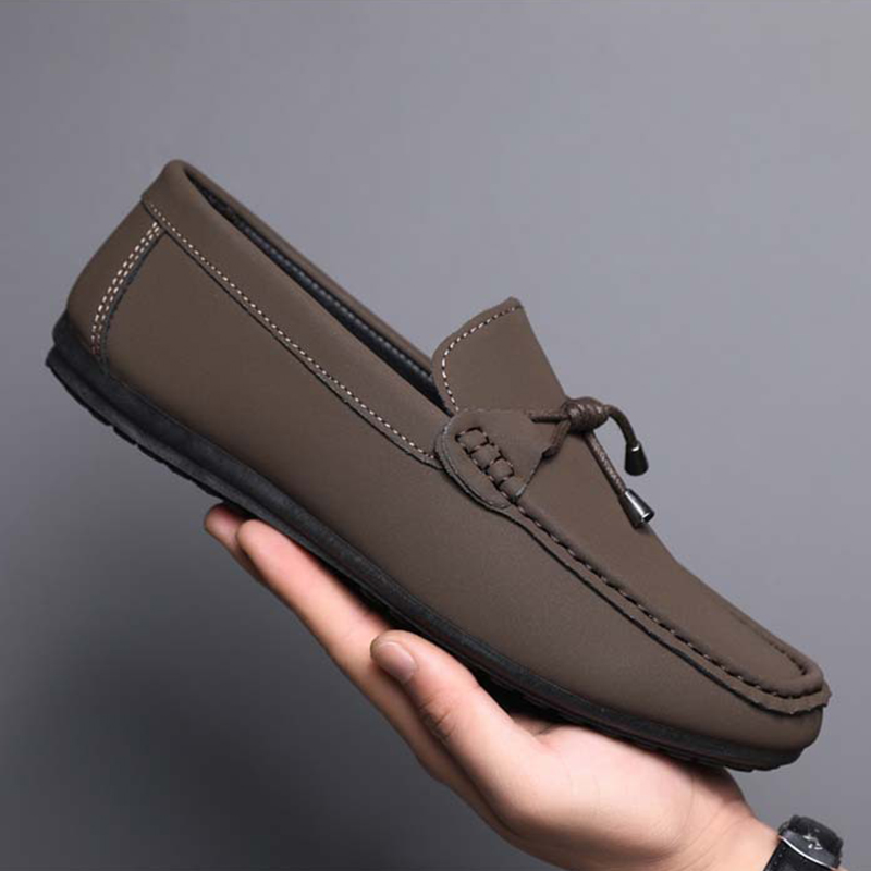 New Casual Shoes for Men Breathable Footwear Men Casual Shoes Loafers Big Size Outdoor Walking Dring Shoes Red Men's Sneakears
