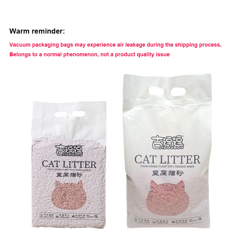 Hot sale Tofu cat litter quickly clumping deep deodorized cat litter with fresh and natural material cat clean