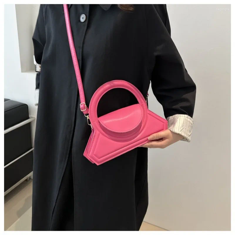 3 Totes Bao Fashion Handbag 2024 Spring Foreign Solid Color Shoulder Crossbody Bag Small Square Women 4