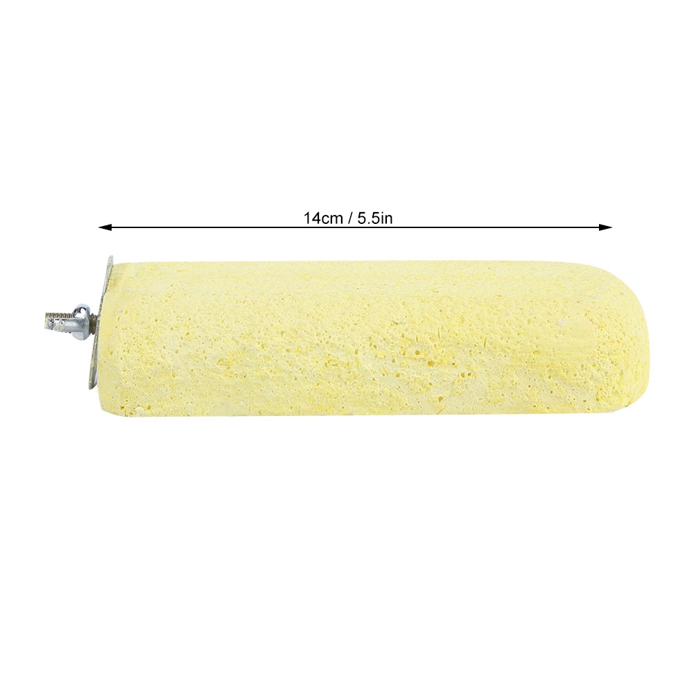 Totoro Squirrel Hamster Standing Platform Parrot Grinding Stone For Bird Accessories