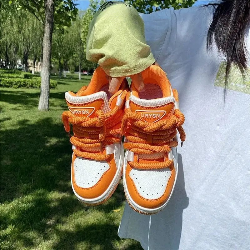 Casual Orange Soda Slip-on Bread Shoes for Women in 2024 4