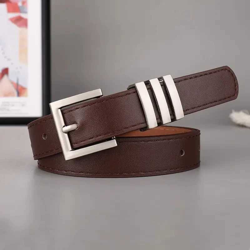 Belt for women with a high-end feel retro and minimalist Korean version paired with denim belt. 2024 new decorative and fashionX240914