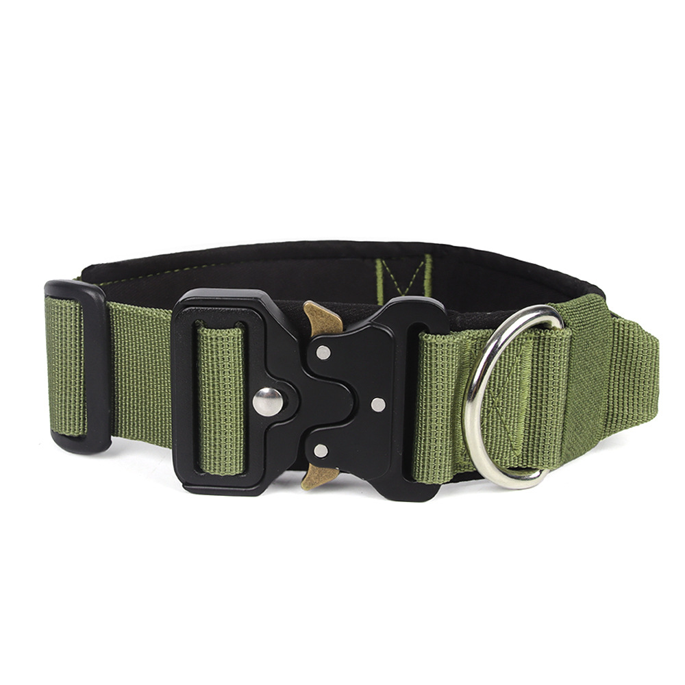 Strong Durable Tactical Collar Dog Tactical Collar and Leash Set for Dogs Outdoor Training