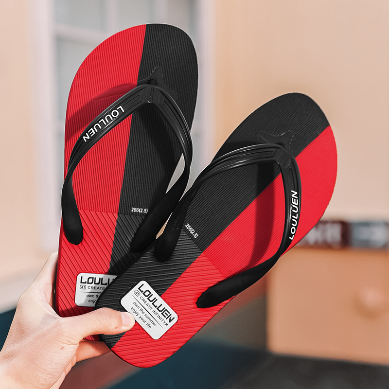 High Quality Brand Flip Flops Men Summer Beach Slippers Men Fashion Breathable Casual Men Flip Flops Summer Outdoor Hot Sale