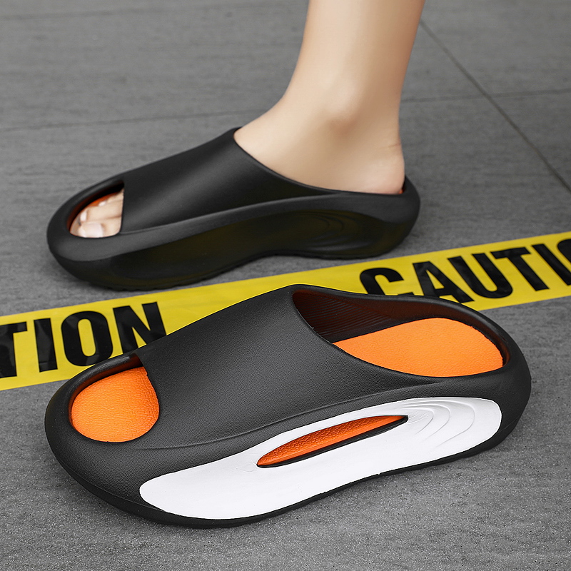 Fashion Men Women Slippers Sides Indoor Outdoor Sandals Beach Casual Shoes Soft Sole Slides Men Flip-flops Summer Men's Sandals