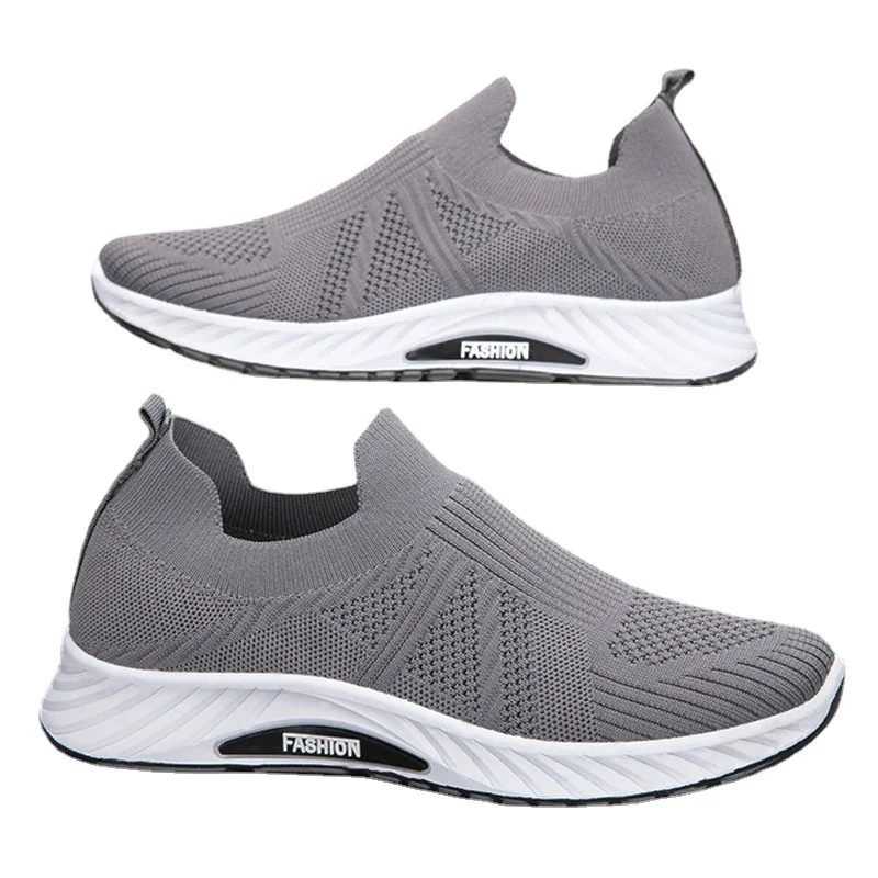 2023 Men Summer Mesh Breathable Shoes Lightweight Sneakers Men Fashion Casual Walking Shoes Mens Loafers Zapatillas Hombre