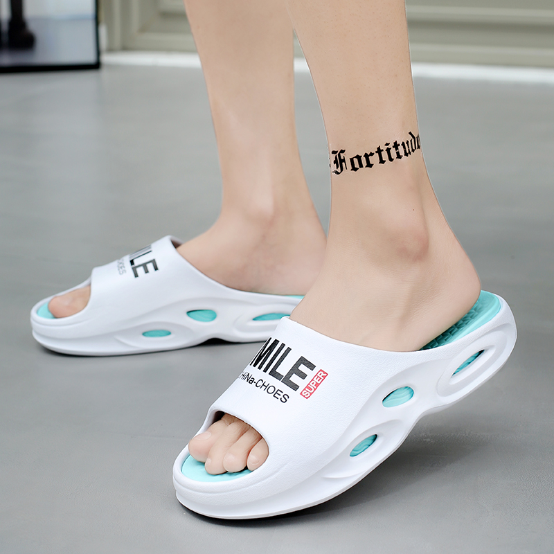 Brand Men's Slippers Indoor Outdoor Sandals Beach Comfortable Soft Slides Casual Shoes Men Couple Flip-flops Home Slippers 36-45