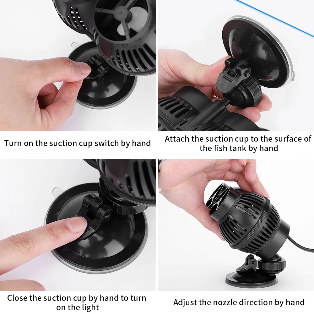 Wave Maker Wavemaker Water Pump for Submersible Aerobic Pump Aquarium Fish Tank Water Circulation Pump Flow Surf 220-240V