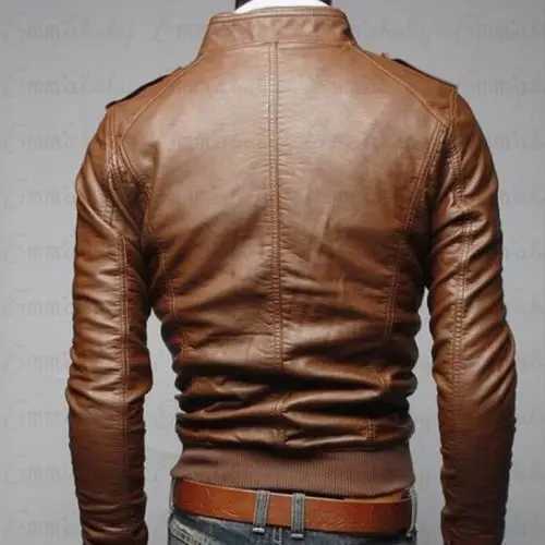 Hot Fashion Mens Cool bomber Jackets men Jacket Autumn Winter Collar Slim Fit Motorcycle Leather Jacket Coat Outwear StreetwearX240913