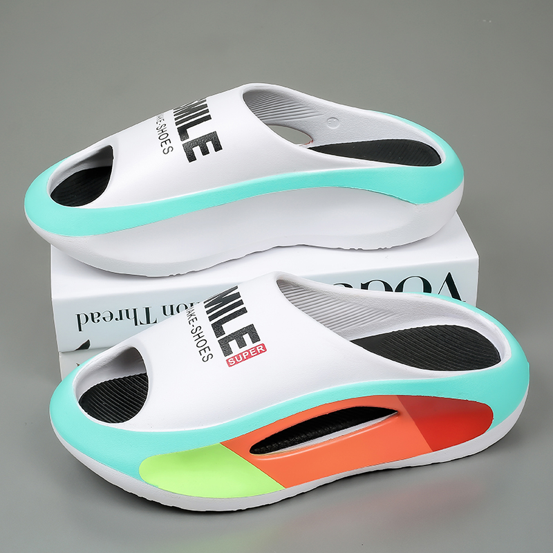 Brand New Summer Men Women Slippers Outdoor Sandals Beach Men Casual Shoes Thick Soft Sole Slides Men Flip-flops Men's Slippers