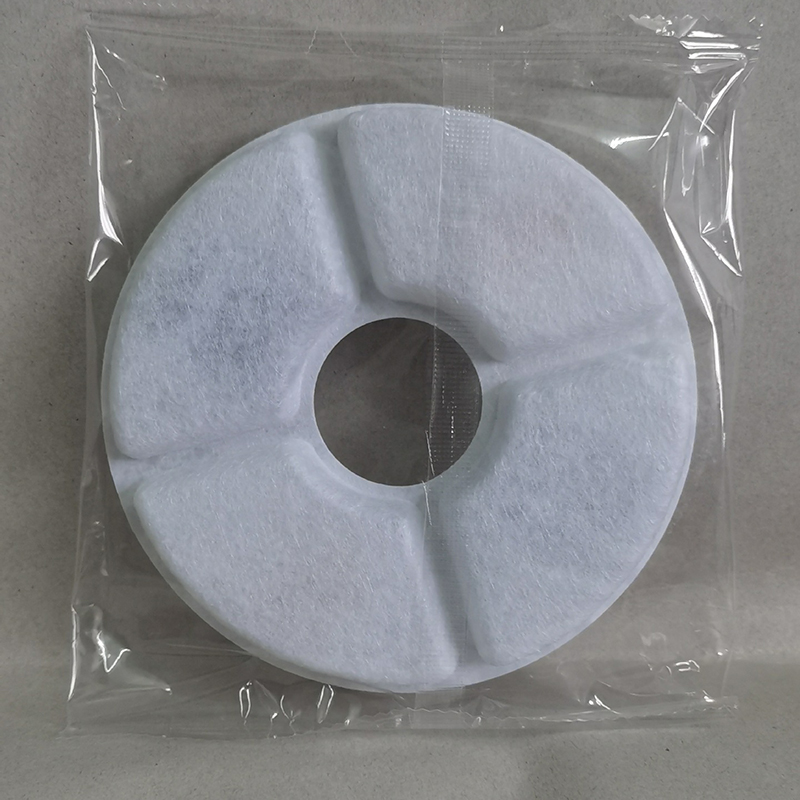 Replacement Activated Carbon Filter For Cat Water Drinking Fountain Replaced Filters Flower For Pet Dog Round Fountain Dispenser