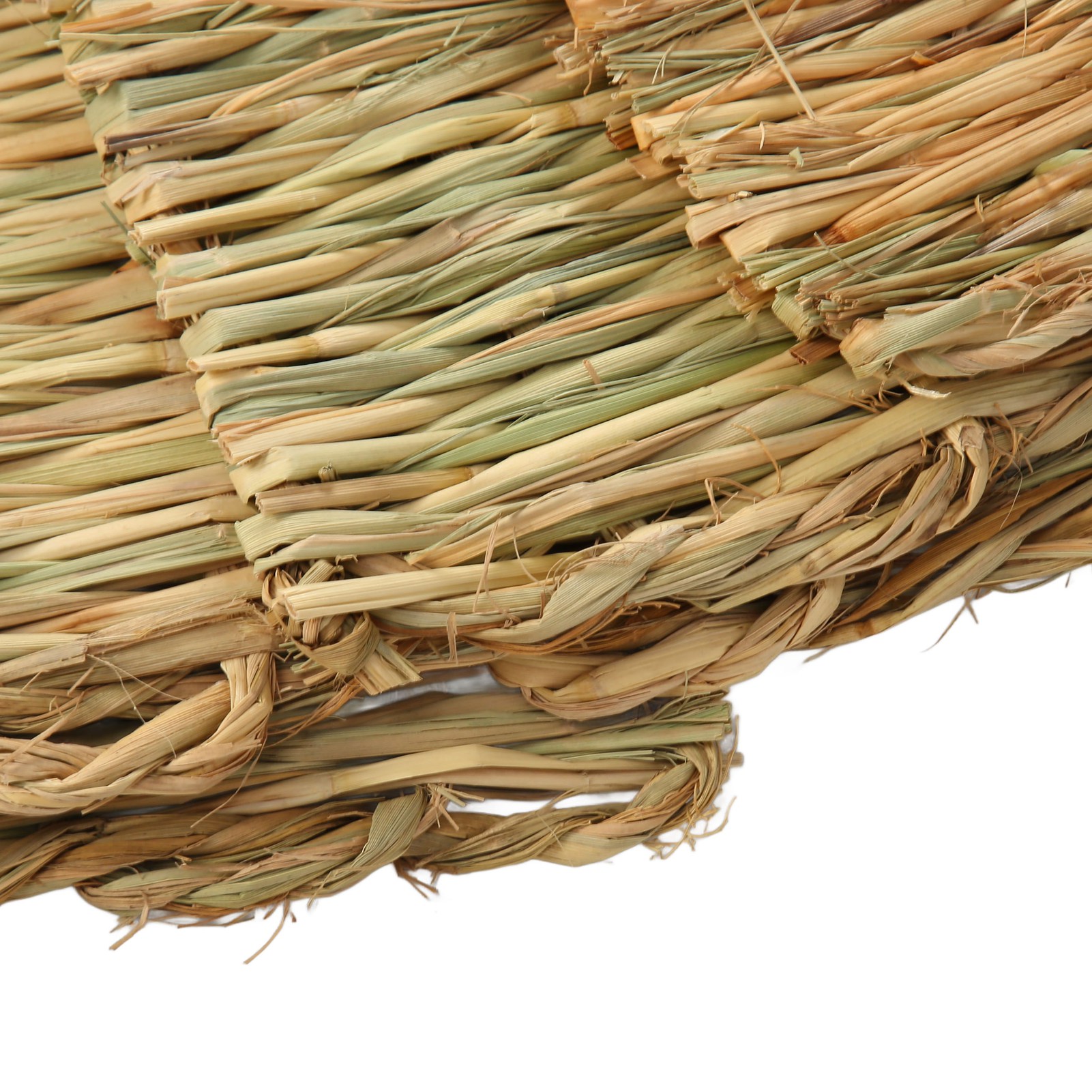 5PCS Rabbit Grass Mat 4 Season Universal Warm Grass Woven Bed Mat Bunny Bedding Nest For Guinea Pig Parrot Hamster Rat