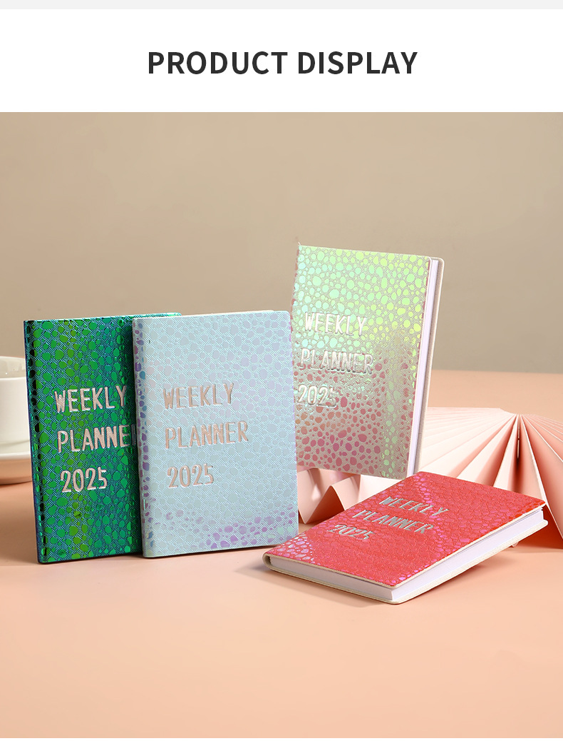 2025 Creative Trends Mini Weekly Planner - Cute Faux Leather Softcover for Daily Memos, Gifts, and Personal Organization