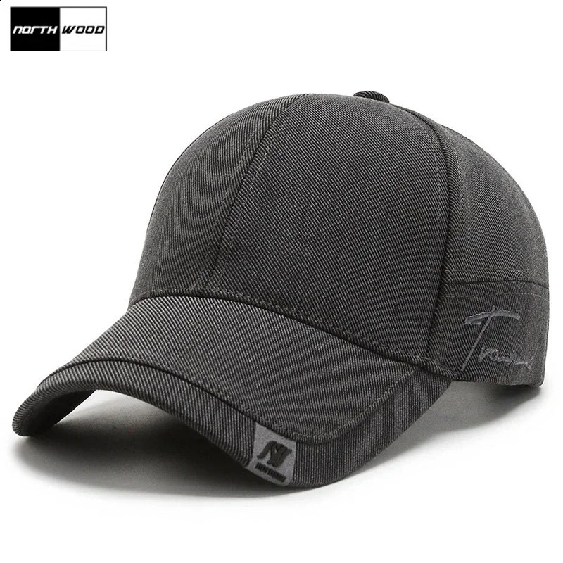 NORTHWOOD High Quality Solid Baseball Caps for Men Outdoor Cotton Cap Bone Gorras CasquetteHomme Trucker Hats 240906