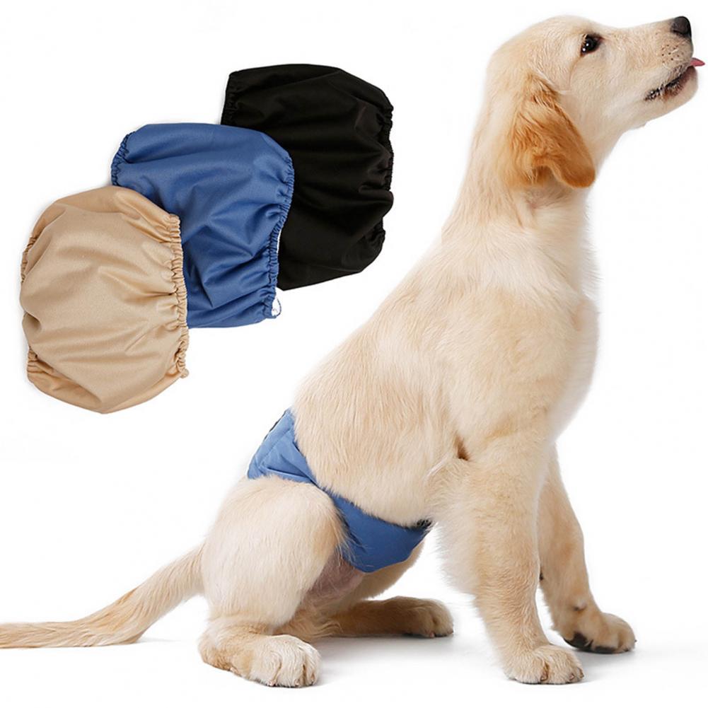 Durable Reusable Male Pet Dog Diaper Pants Simple Menstrual Diaper Pet Supplies XS-XXL Physiological Pants Hygienic Waterp