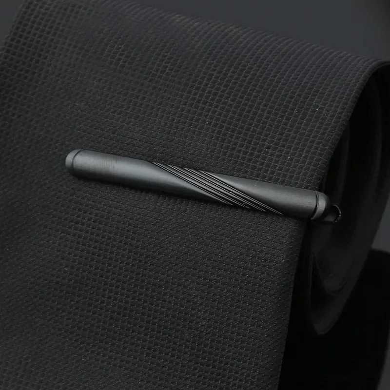Cool Slash Geometry Classic Metal Tie Clip Mens Fashion Simple Gift Business Casual Everyday Versatile Suit Shirt AccessoriesX240914