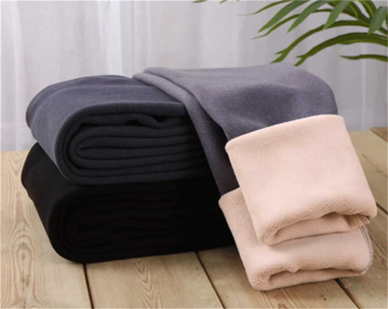 Women Short Petite Super High Waist Fleece Lined Legging Thermal Warm Leggin Jegging Stretchy Elastic Waist Cashmere WinterX240914