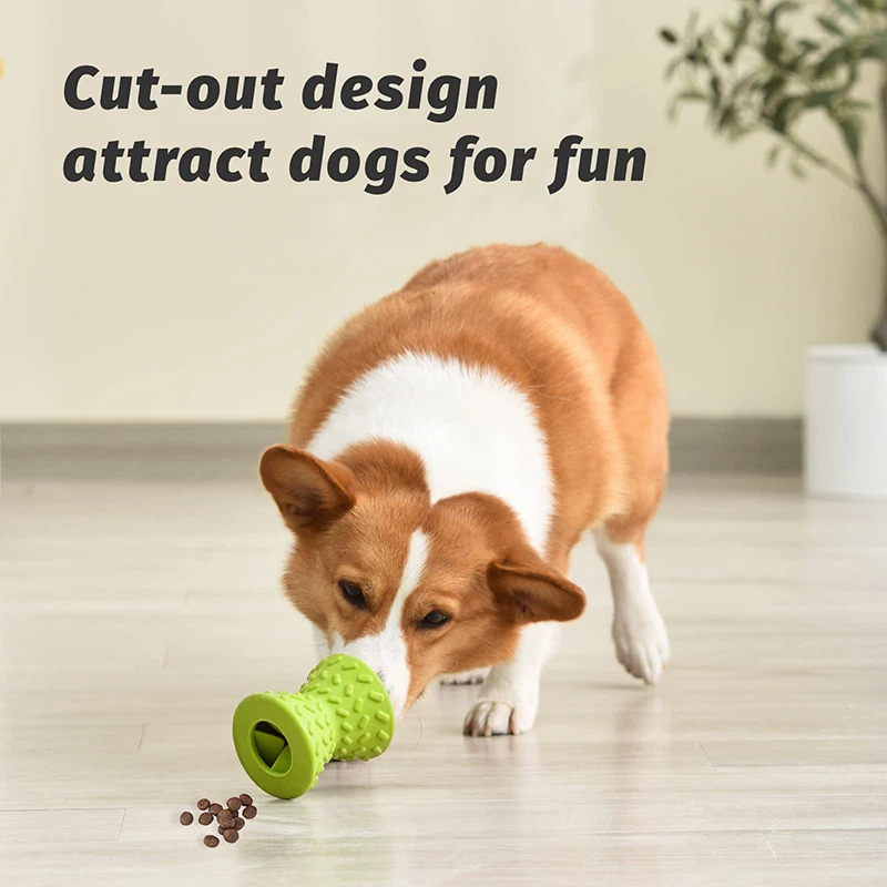 Others Dog Toys Chews Benepaw Food Dispensing Dog Toys for For Aggressive Chewers Nontxic Natural Rubber Treat Leaking Pet Toys Puppy Bone Play Game H
