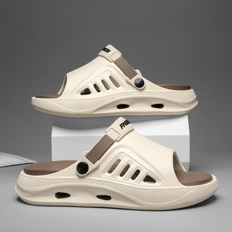 Men's Sandals Beach Outdoor Slippers Comfortable Slides Beach Clogs Men Casual Shoes Garden Shoes Men Leisure Slippers Sandals