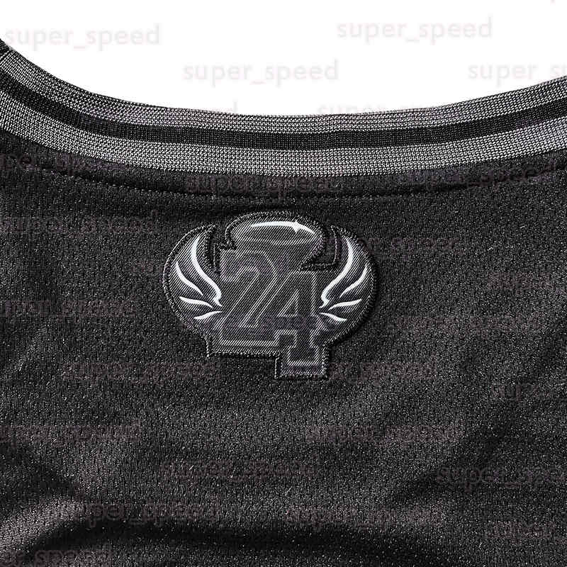 Youth 24 Legends Basketball Jersey Children Stitched Sports T-Shirt Jerseys Boys Kids Black Clothing for Party Gifts