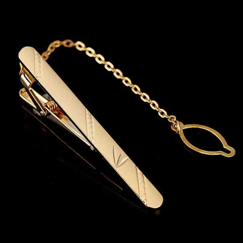 Men Metal Simple Necktie Buckle Gold Color Tie Bar Clasp Clip Clamp Pin Ties Stainless Steel For Business Clasps Fashion WeddingX240914
