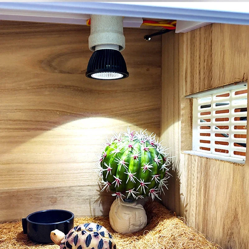 Reptile 110/220V UVB+UVA Light Energy-Saving Eye Protection Led Lamp Pro Turtle Lizard Mane Lion Ultraviolet Calcium Lamp Sun