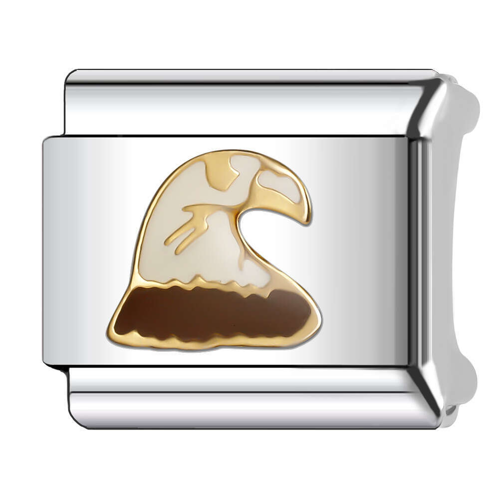 New Women's Gift Rabbit Horse Bead Italian Charms Links Bangle Beads Fit 9mm Stainless Steel Bracelet Making DIY For Women Fashion Jewelry