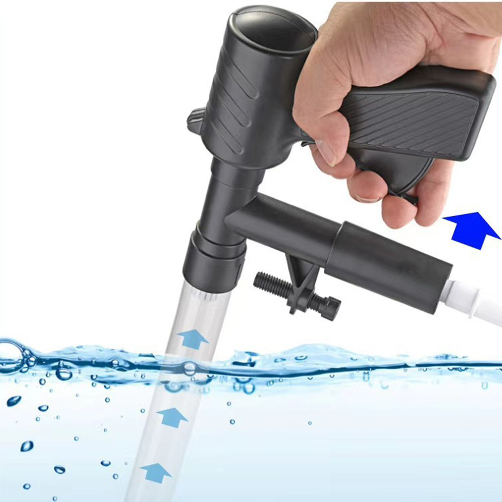 Manual Water Waste Remover Vacuum Stone Cleaner Tool Multi-functional Water Change Pump Aquarium Fish Tank Pipe Filters Tools