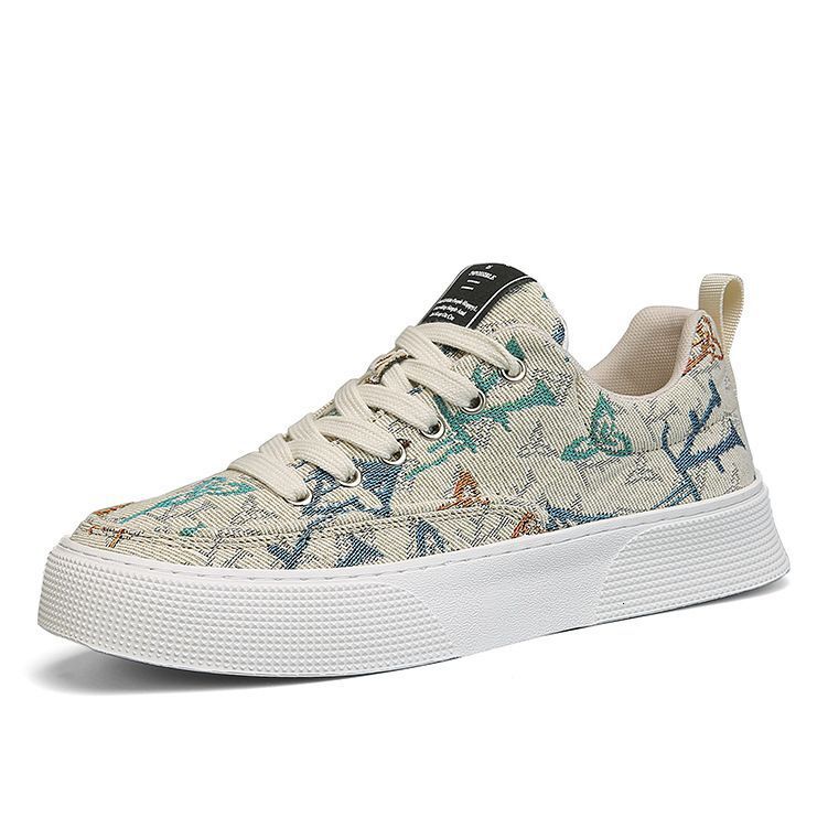 2024 New XuYe Canvas Korean Edition New Trendy Versatile Lightweight Soft Sole Anti slip Low Top Board Shoes for Men