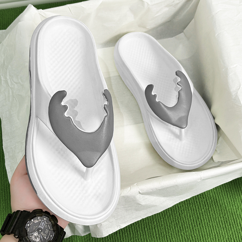 Fashion Men's Slippers Outdoor Indoor Flip Flops Soft Sole Slides Comfortable Men Women Beach Sandals Non-slip Home Slippers