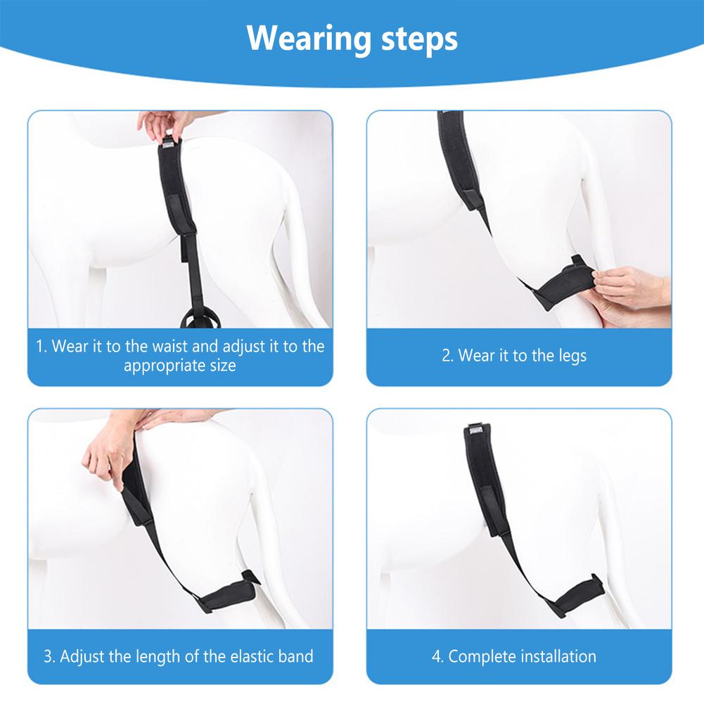 Pet Dog Leg Brace Comfortable Breathable Leg Joint Compression Wrap Adjustable Rear Leg Braces For Dogs, Pet Knee Brace