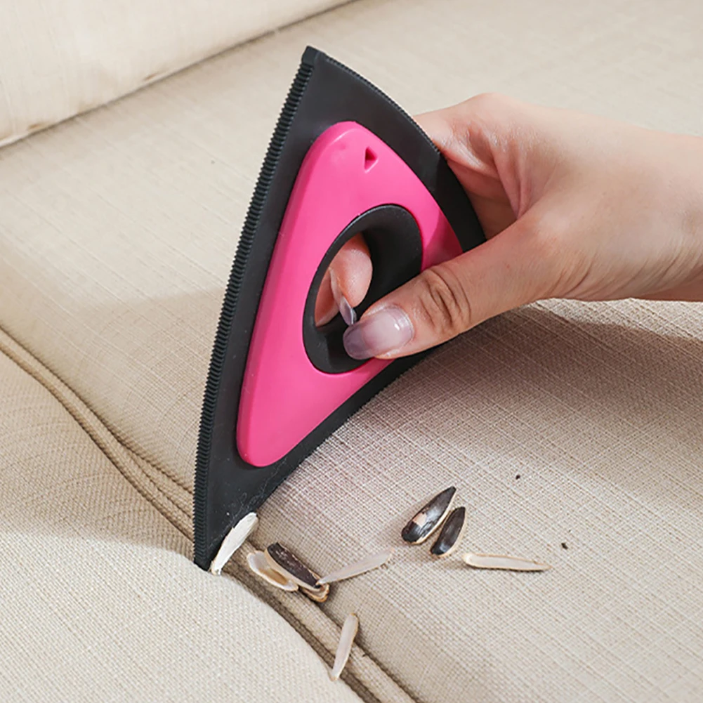 Mini Pet Hair Remover for Car Bed Couch Carpet Detailing Scraper Fur Removal Cleaning Device Dogs Cats Hair Brush Tool Protable