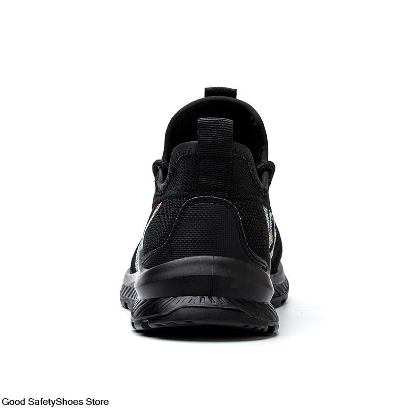 Sneakers Breathable Steel Toe Male Safety Lightweight Puncture-Proof Work Boots Men Protective Shoes f40e
