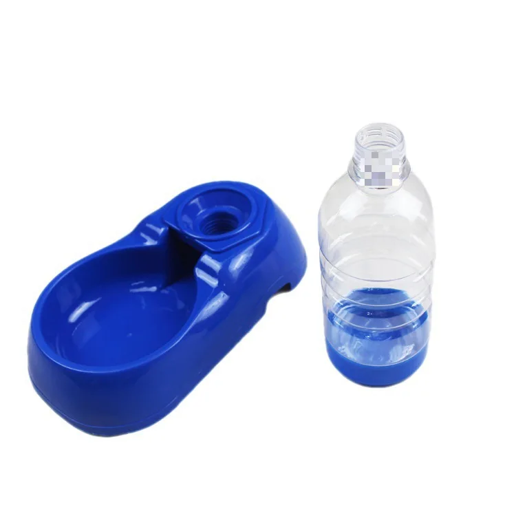 free shipping Automatic Dispenser In Stock Small Breed Teddy Corgi For Cats Dogs Plastic Material Pet Feeder Water Bottle