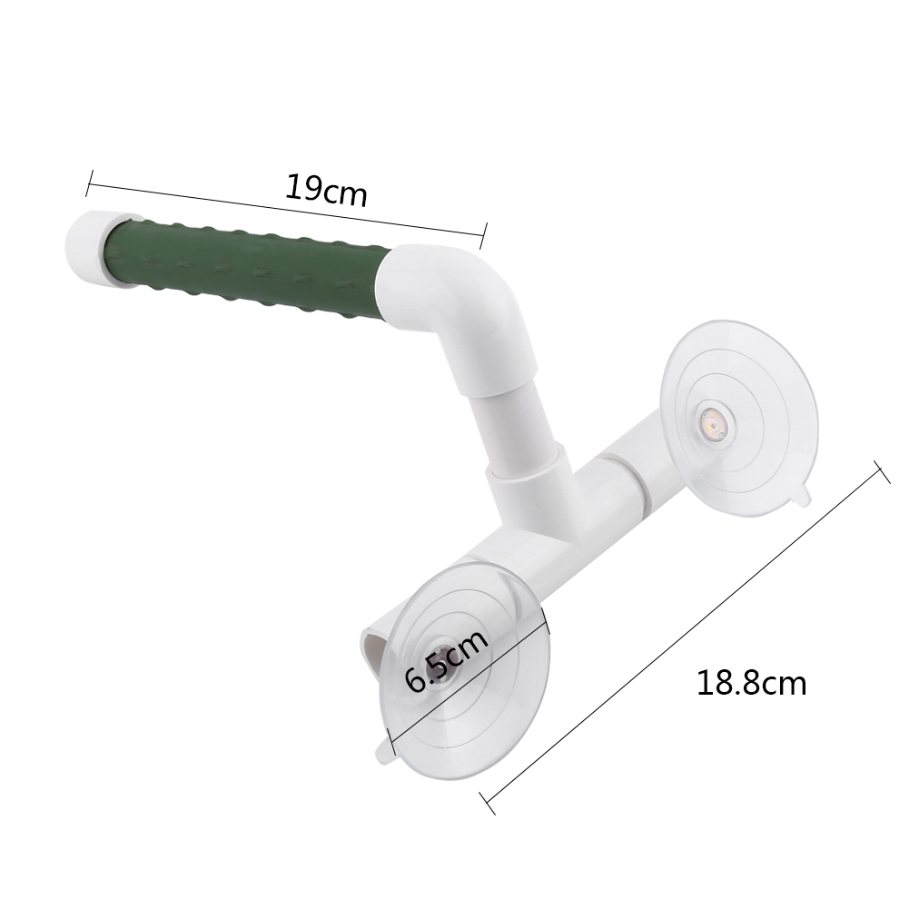 Bird Perches Parrot Budgie Foldable Suction Cup Window Shower Bath Wall Paw Grinding Stand Toy