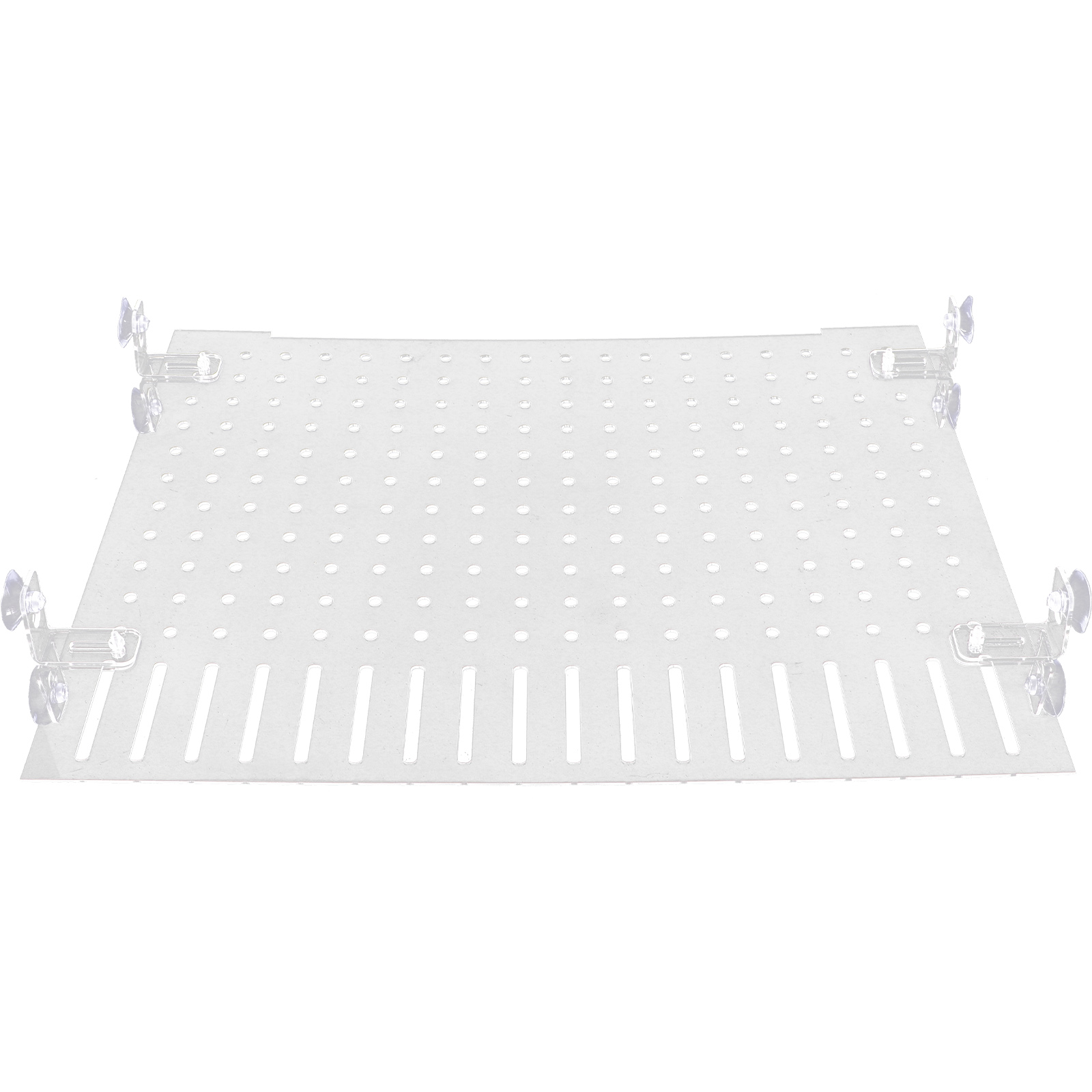 1 Set Acrylic Fish Tank Divider Aquarium Isolation Board Acrylic Aquarium Divider with Suction Cup