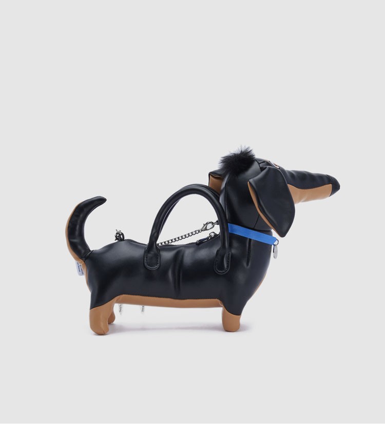 Cartoon Dachshund Dog Shape Handbag Women Purses Shoulder Bag Girls Crossbody Bag Designer Ladies Mini Clutch Bag