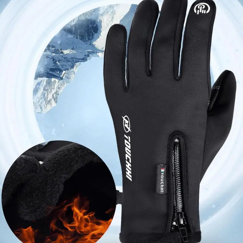 Mens and Womens Winter Gloves Touch Screen USB Gloves Bicycle Ski Board Camping Hiking Ski Motorcycle Gloves M/L/XL 240914