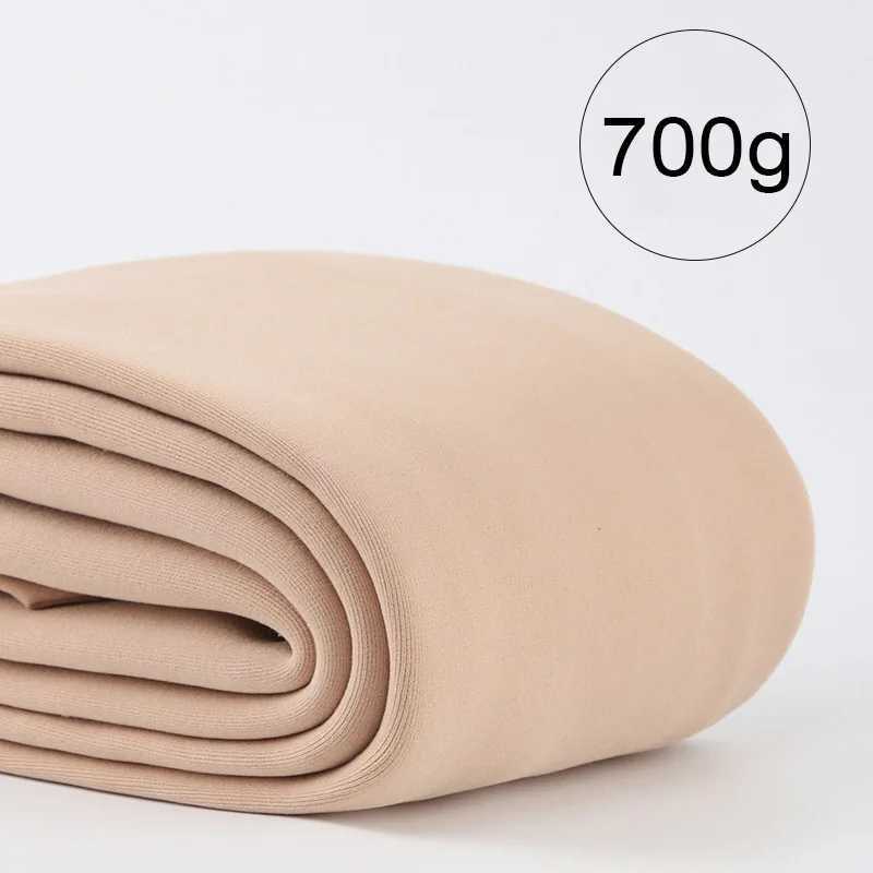 500g Extra Thick Autumn Women Winter Bottoming Socks Skin Color Plus Velvet Thickening Warm Socks Pants Thermal Stockings WomanX240914