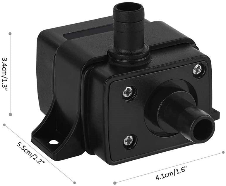 USB Water Pump, Water Pump for Fountains Water Fountain Pump Submersible Water Pump for Fish Tank, Pond, Aquarium, Statuary