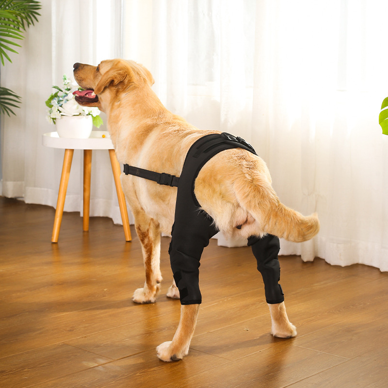Dog Leg Brace Back Leg Support Pet Surgical Joint Wrap Protect Wounds Dogs Knee Protector Recovery Sleeve Pets Accessories