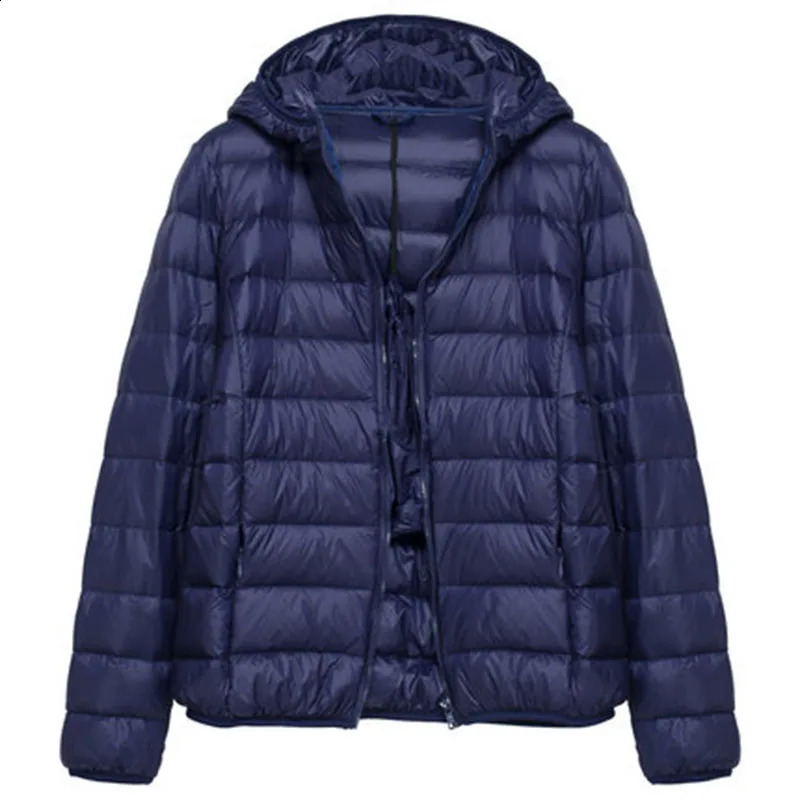 15 color womens packaging ultra light short sleeved jacket winter item womens ultra-thin suitable for portable windproof inflatable jacket 240913