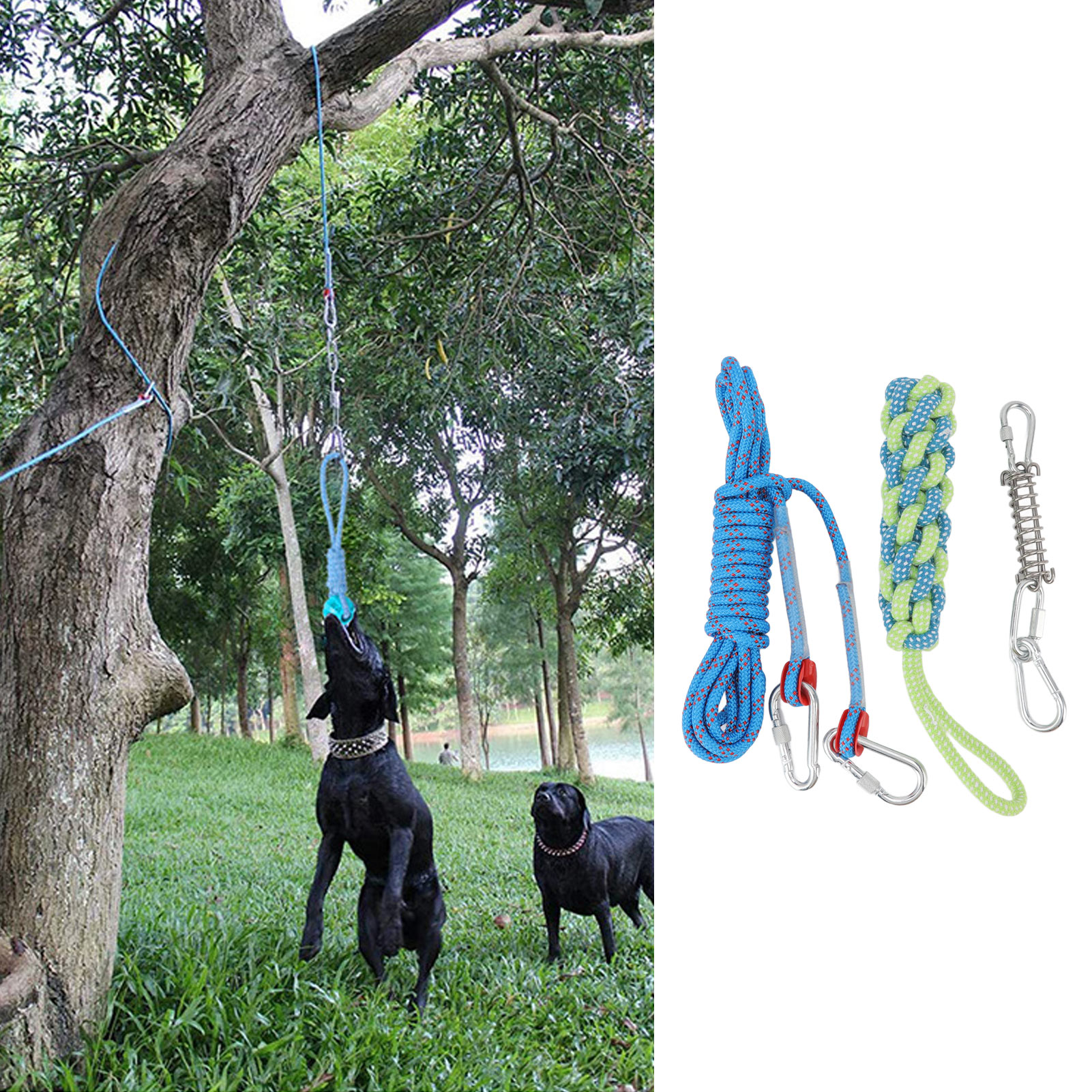 Pet Dog Toys For Large Small Dogs Toy Interactive Cotton Rope Spring Pole Toys For Dogs Accessories Toothbrush Chew Puppy Toy