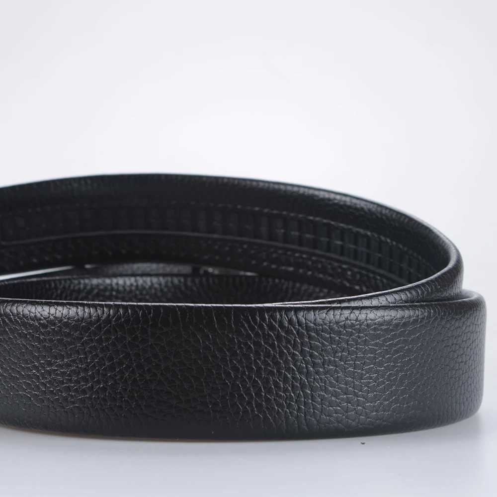 ZLD 1pcs Business Automatic buckle Belt Glossy Style High Quality Faux Leather With Lychee Pattern Trouser BeltX240914