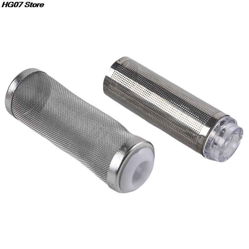 12/16mm Aquarium Inflow Inlet Filter Stainless Steel Mesh Net Guard Fish Tank Filter Accesories Intake Strainer Prefilter Cover